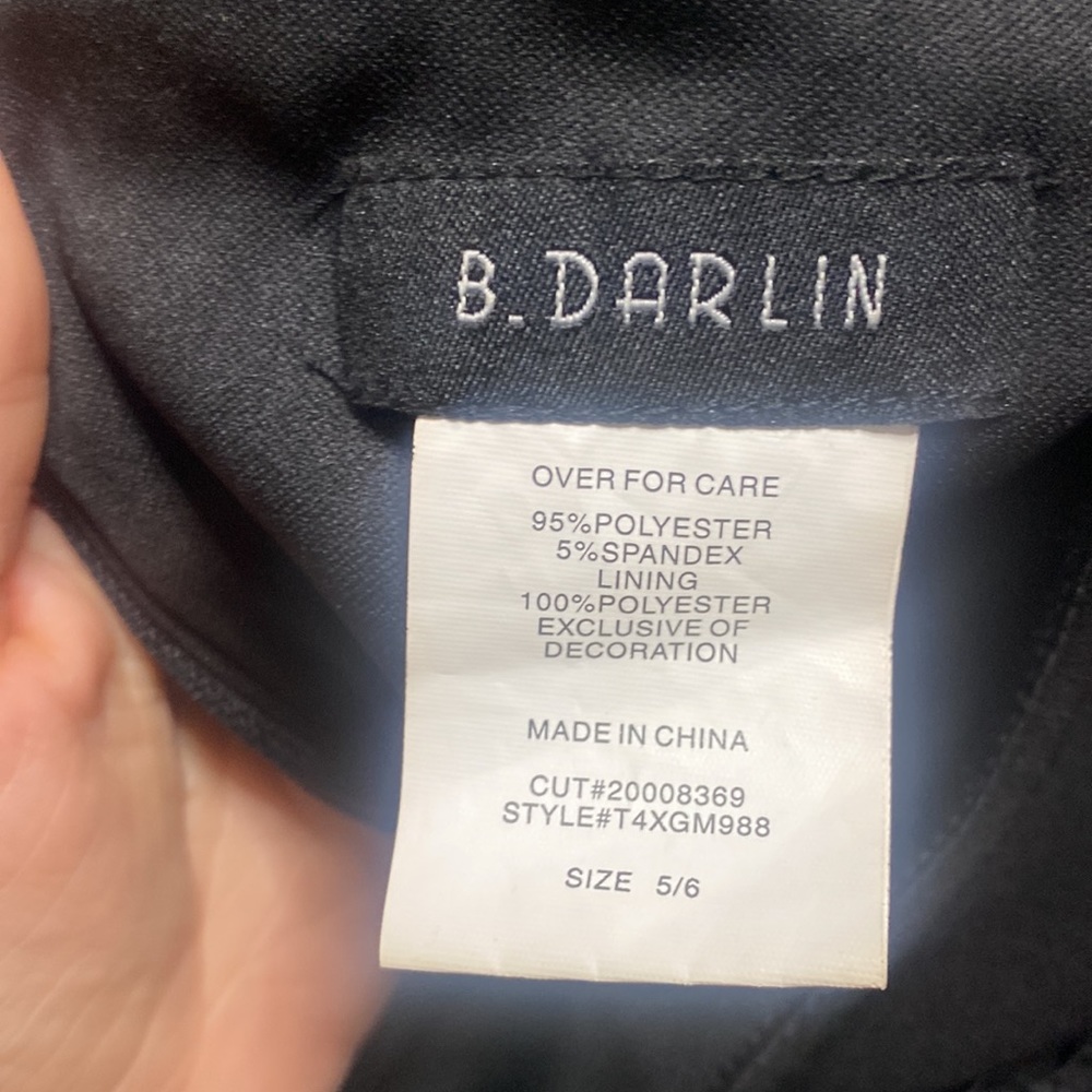 Womens Black Dress - Picture 4 of 4